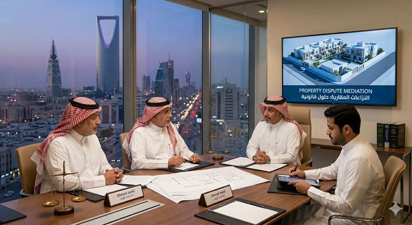 النزاعات العقارية في السعودية: كيف تحمي استثماراتك وتنهي الخصومات بسرعة؟
